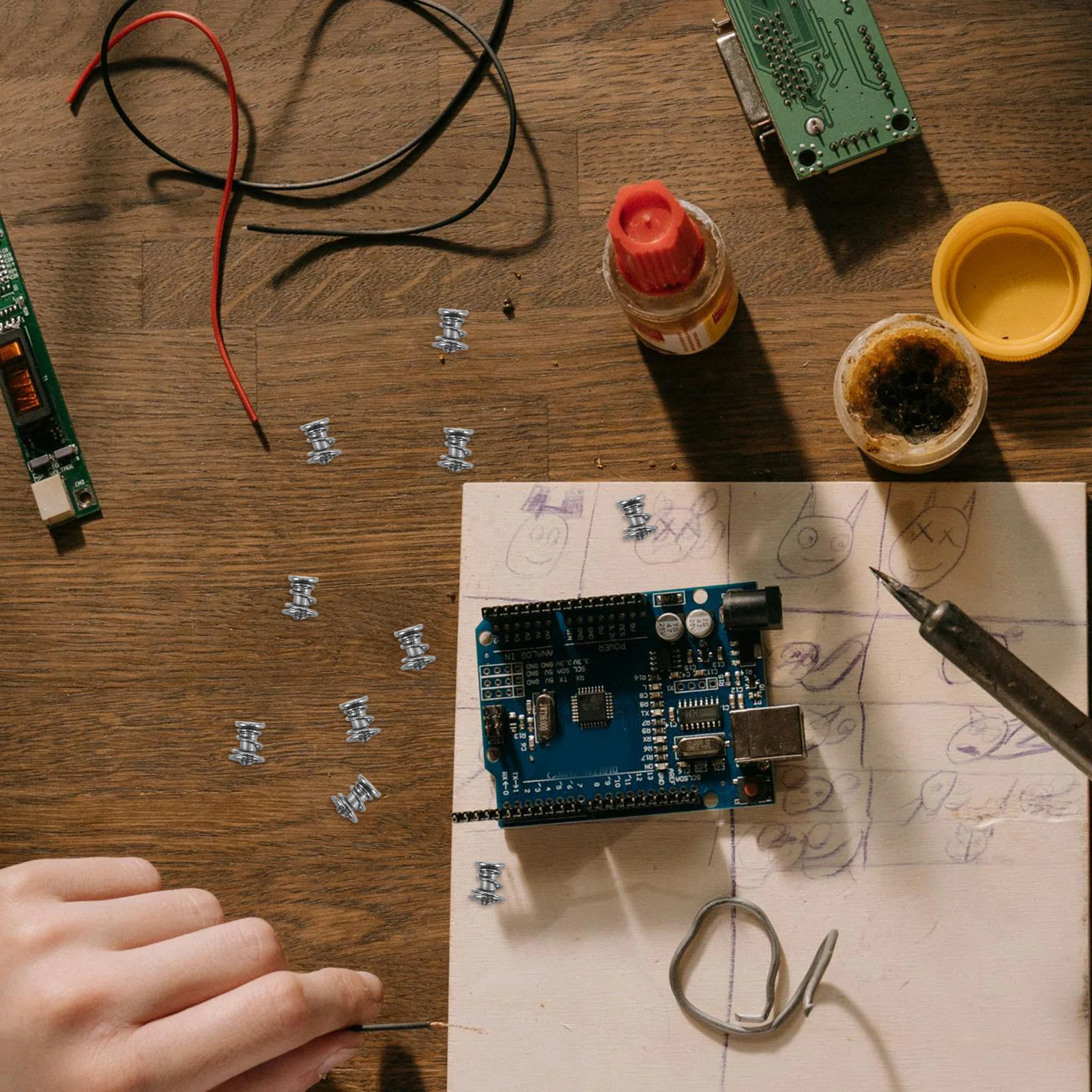 20pcs Gpu Screws Carbon Steel Spring Screws For Backplate Cooler Pc Radiator Fan Screw Motherboard Mounting Electronic Repairs
20pcs Gpu Screws Carbon Steel Spring Screws For Backplate Cooler Pc Radiator Fan Screw Motherboard Mounting Electronic Repairs