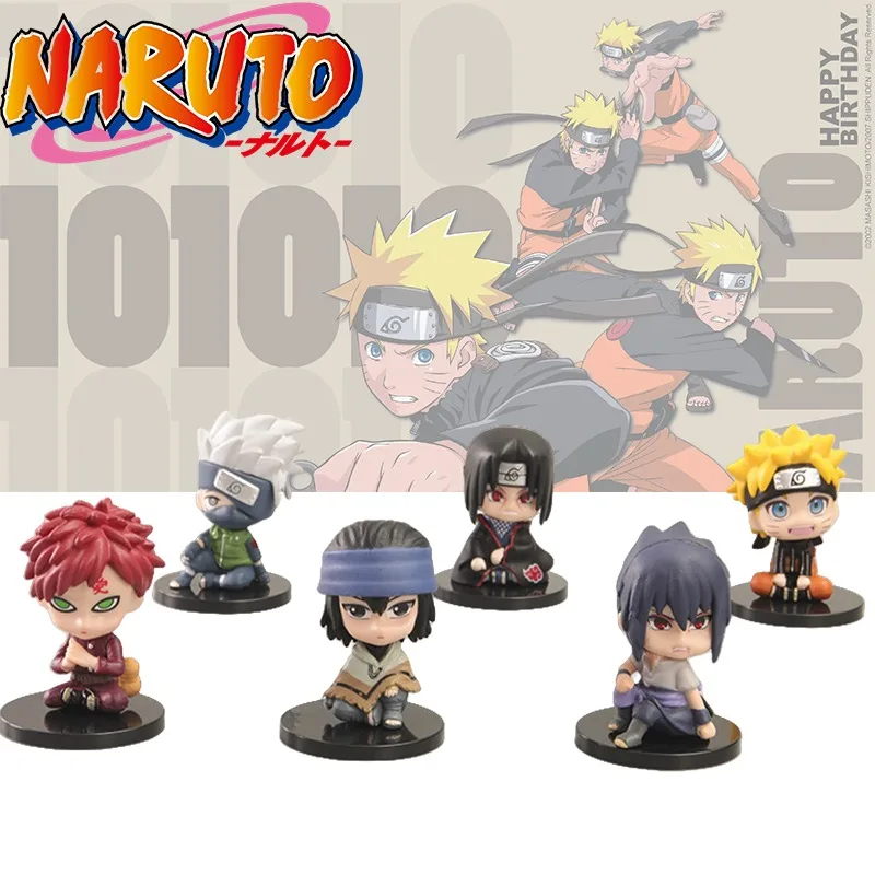 6pcs Naruto Q Version Toys PVC Figurine Sasuke Model Dolls Desktop Ornament Figure Room Decoration Anime Figure Children Gifts
6pcs Naruto Q Version Toys PVC Figurine Sasuke Model Dolls Desktop Ornament Figure Room Decoration Anime Figure Children Gifts