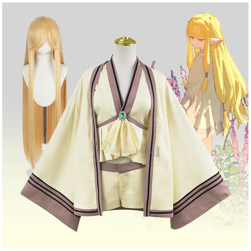 Serie Cosplay Anime Frieren: Beyond Journey's End Costume Golden Long Hair Coat Shorts Accessories For Halloween Party Carnival
Serie Cosplay Anime Frieren: Beyond Journey's End Costume Golden Long Hair Coat Shorts Accessories For Halloween Party Carnival