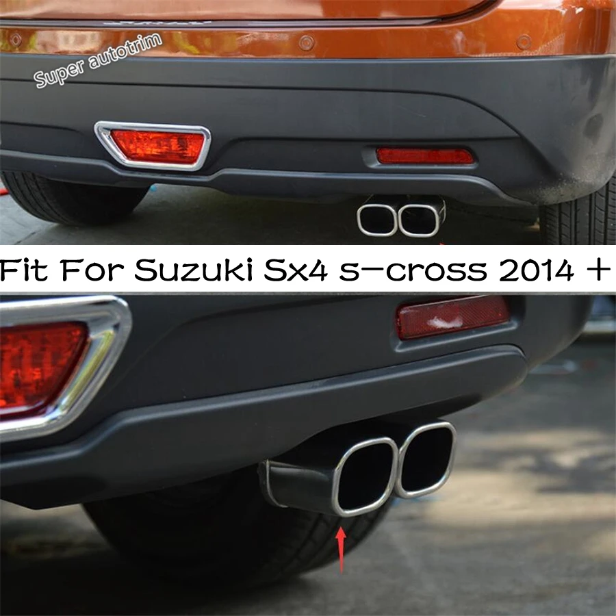 Exterior Accessories For Suzuki Sx4 s-cross 2014 - 2022 Rear Tail Bottom Exhaust Muffler Tip End Pipe Cover Trim Stainless Steel
Exterior Accessories For Suzuki Sx4 s-cross 2014 - 2022 Rear Tail Bottom Exhaust Muffler Tip End Pipe Cover Trim Stainless Steel