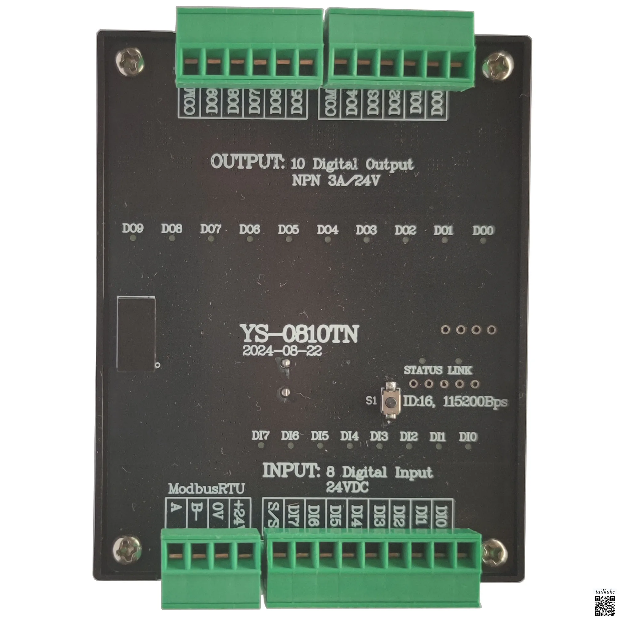 Модуль цифрового ввода/вывода Modbus RTU и TCP PWM3A Входной выход тока 32-битный подсчет
Модуль цифрового ввода/вывода Modbus RTU и TCP PWM3A Входной выход тока 32-битный подсчет