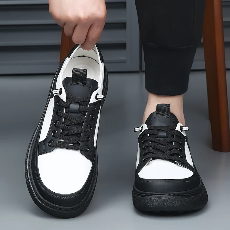 Men's German Trainers Shoes 2026 New Autumn Men's Casual Shoes Thick-soled Genuine Leather Lace-up Non-slip Men's Sneakers
Men's German Trainers Shoes 2026 New Autumn Men's Casual Shoes Thick-soled Genuine Leather Lace-up Non-slip Men's Sneakers