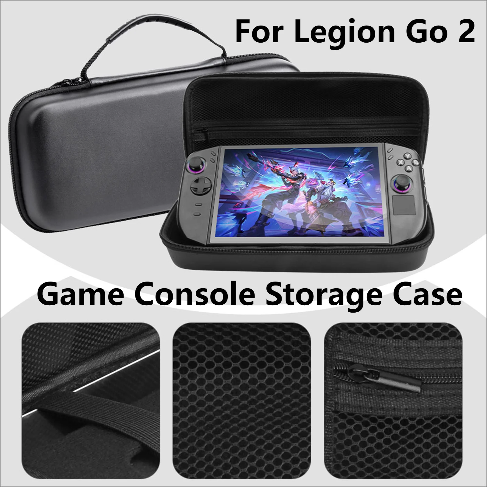 Для Legion Go 2, чехол для хранения игровой консоли, жесткий защитный чехол от падения, противоударная сумка для хранения консоли, игровые аксессуары
Для Legion Go 2, чехол для хранения игровой консоли, жесткий защитный чехол от падения, противоударная сумка для хранения консоли, игровые аксессуары