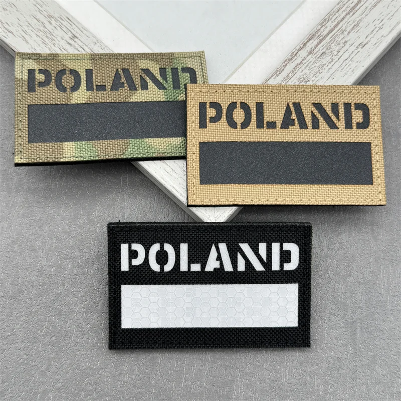 1pc Poland Flag IR Reflective Tactical Patch Cloth Armband Army Hook and Loop Emblem Morale Combat Badges
1pc Poland Flag IR Reflective Tactical Patch Cloth Armband Army Hook and Loop Emblem Morale Combat Badges