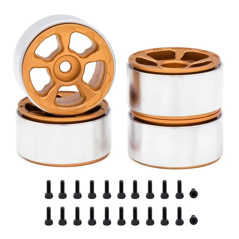 A73T 4PCS 1.0In Metal Wheel Rims For 1/24 1/18 RC Crawler Car Axial SCX24 AX24 FCX24 Enduro24 TRX4M
A73T 4PCS 1.0In Metal Wheel Rims For 1/24 1/18 RC Crawler Car Axial SCX24 AX24 FCX24 Enduro24 TRX4M