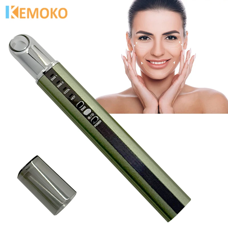 5 In 1 Electric Eye Massage Pen Small and Portable Beauty Facial for Relax Eye Dark Circles Eye Bags Puffiness Skin care Tool
5 In 1 Electric Eye Massage Pen Small and Portable Beauty Facial for Relax Eye Dark Circles Eye Bags Puffiness Skin care Tool