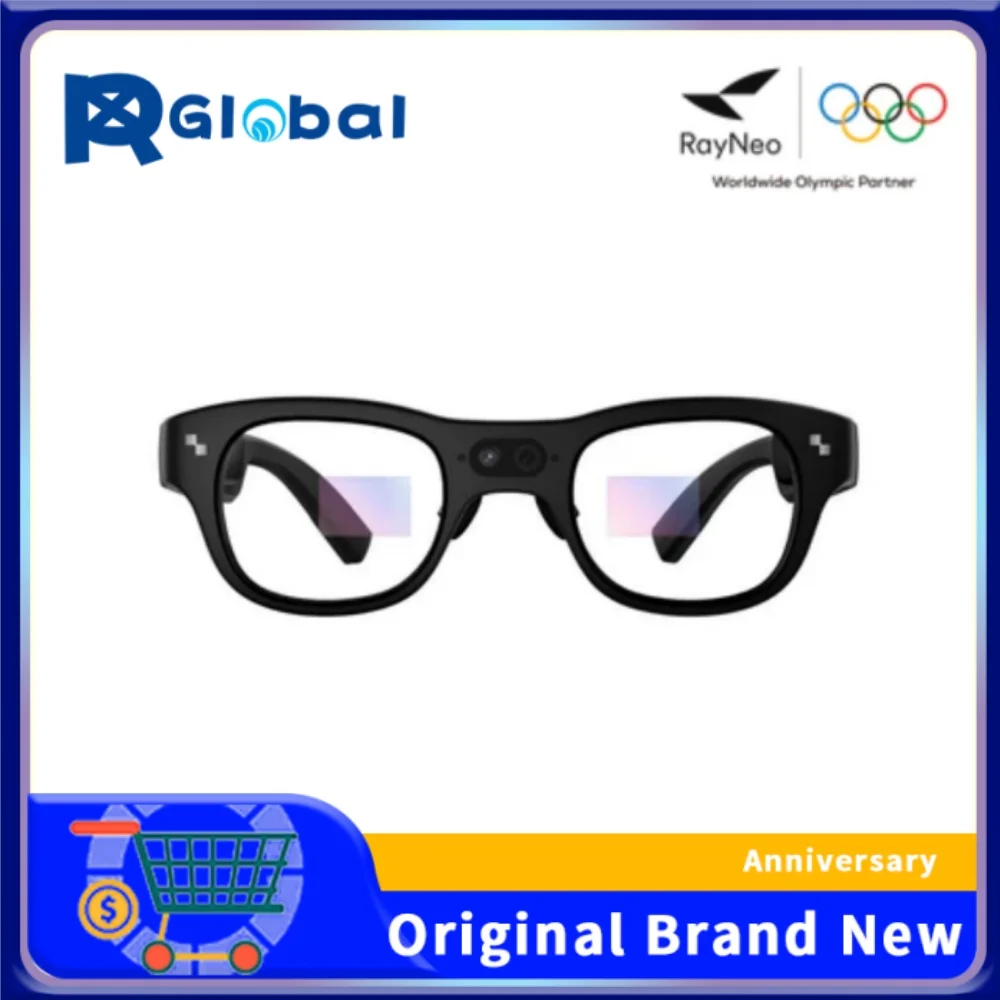 RayNeo X3 Pro Global version Concept AI Glasses True Wireless Binocular Full-Color Display Light Waveguide Interactive Glasses
RayNeo X3 Pro Global version Concept AI Glasses True Wireless Binocular Full-Color Display Light Waveguide Interactive Glasses