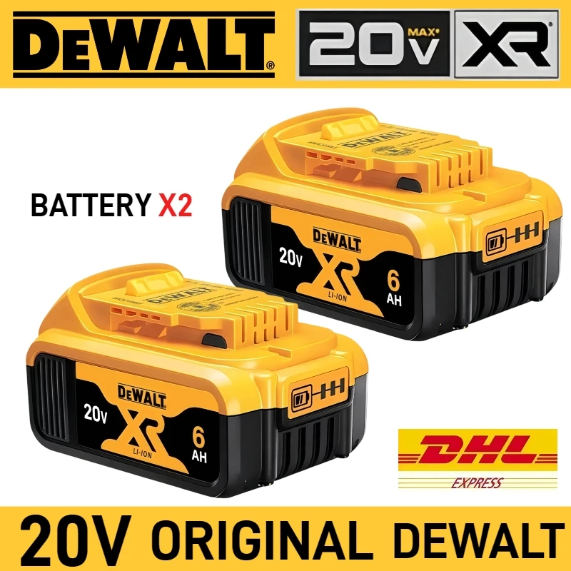 original DeWalt 20V battery 6Ah Power Tool lithium-ion Battery With Charger Replacement DCF880 DCF860 DCG406 DCD887 DCF922
original DeWalt 20V battery 6Ah Power Tool lithium-ion Battery With Charger Replacement DCF880 DCF860 DCG406 DCD887 DCF922