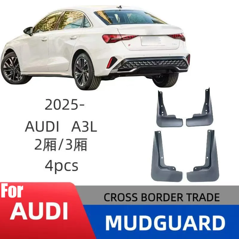 Suitable for 25 Audi A3L sedans, tire fenders, off-road modified car accessories, durable, no-punch installation
Suitable for 25 Audi A3L sedans, tire fenders, off-road modified car accessories, durable, no-punch installation