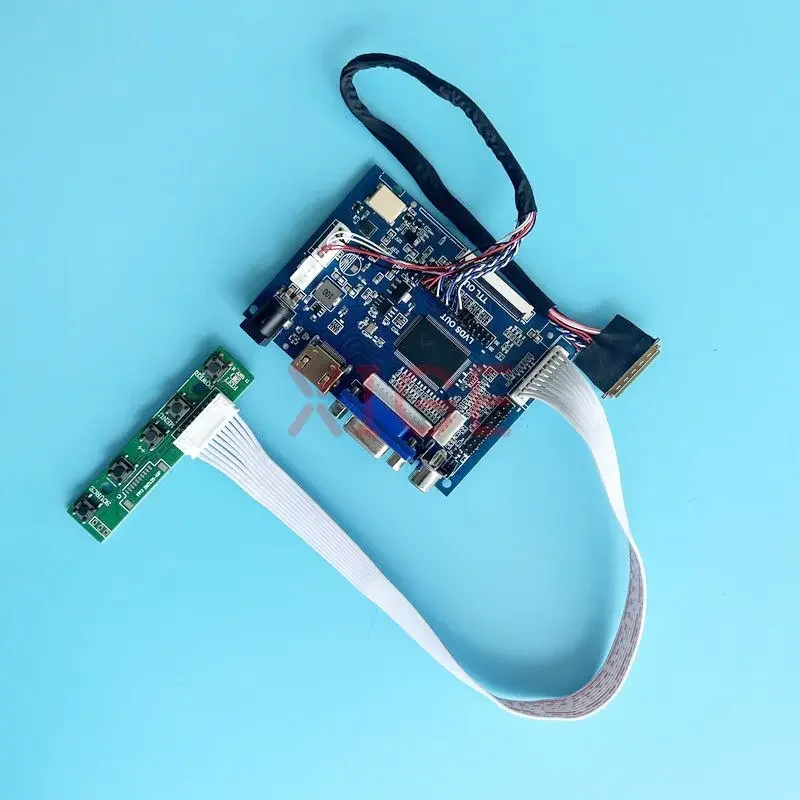 For LTN156AT26 LTN156AT27 Controller Driver Board 15.6" DIY Modify Kit HDMI-Compatible 40-Pin LVDS 1366x768 LCD Monitor 2AV VGA
For LTN156AT26 LTN156AT27 Controller Driver Board 15.6" DIY Modify Kit HDMI-Compatible 40-Pin LVDS 1366x768 LCD Monitor 2AV VGA
