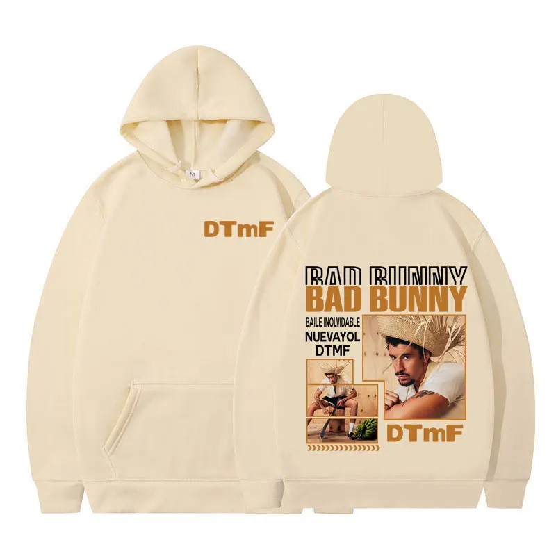 Bad Bunny Tour Debi Tirar Mas Fotos DTMF Merch Hoodie Men Women Hip-Hop Pullover Casual Cotton Gothic Punk Oversized Tracksuit
Bad Bunny Tour Debi Tirar Mas Fotos DTMF Merch Hoodie Men Women Hip-Hop Pullover Casual Cotton Gothic Punk Oversized Tracksuit