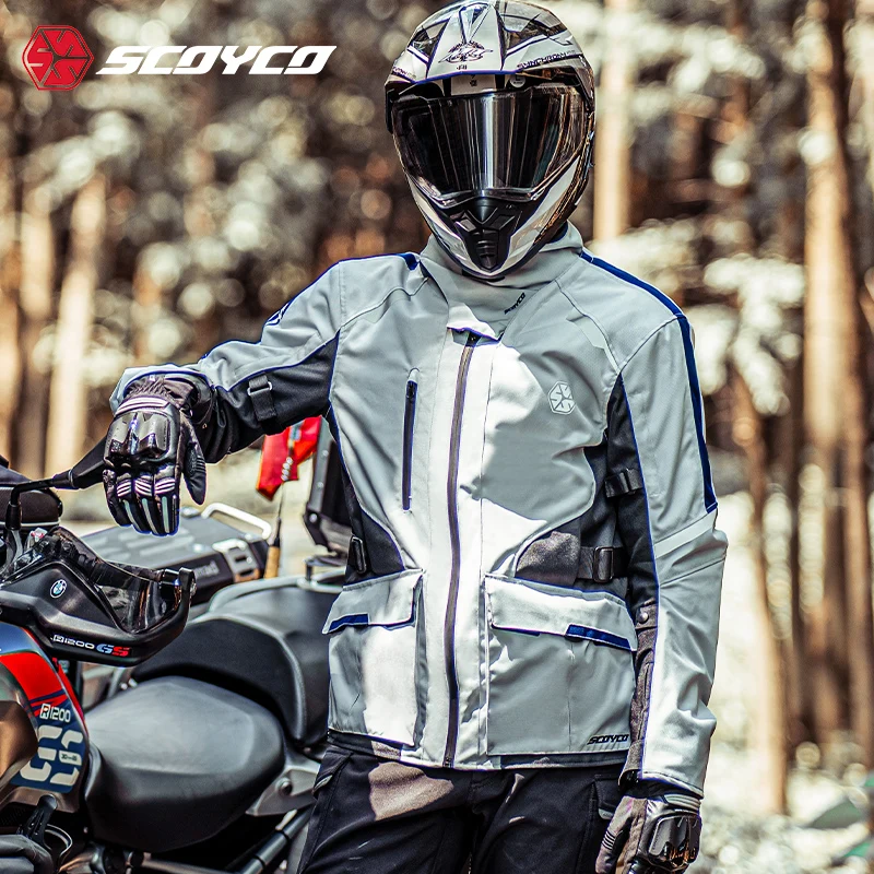 SCOYCO New Winter Long Cycling Jacket Waterproof Warm Windproof Racing Suit CE Protective Anti-Fall Anti-Collision Moto Jacket
SCOYCO New Winter Long Cycling Jacket Waterproof Warm Windproof Racing Suit CE Protective Anti-Fall Anti-Collision Moto Jacket