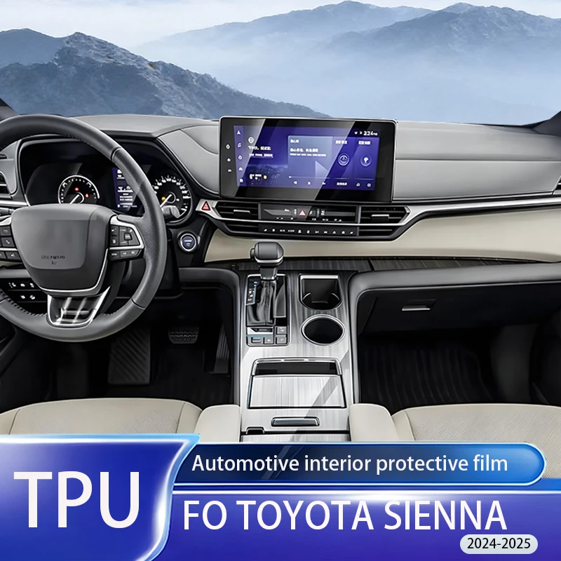 Fit for Toyota SIENNA 2024-2025 Clear TPU PPF Film Speedometer Center Console Anti Scratch Repair Interior Protect Accessory Sti
Fit for Toyota SIENNA 2024-2025 Clear TPU PPF Film Speedometer Center Console Anti Scratch Repair Interior Protect Accessory Sti