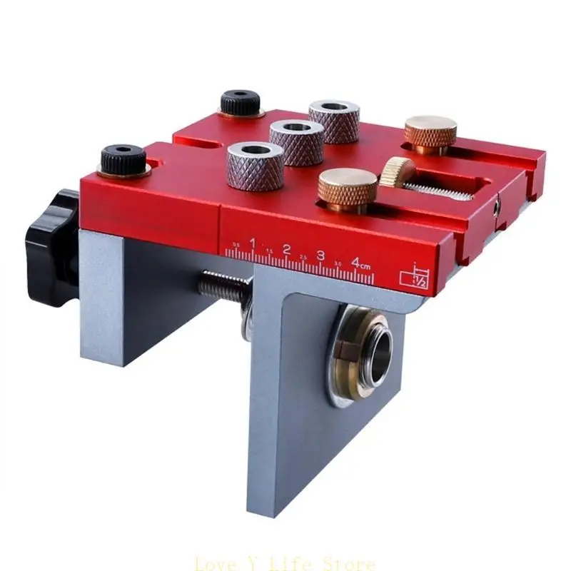 L74C Professional Woodworking Tool Locator Puncher Drilling Guide Jig Doweling 3-in-1
L74C Professional Woodworking Tool Locator Puncher Drilling Guide Jig Doweling 3-in-1