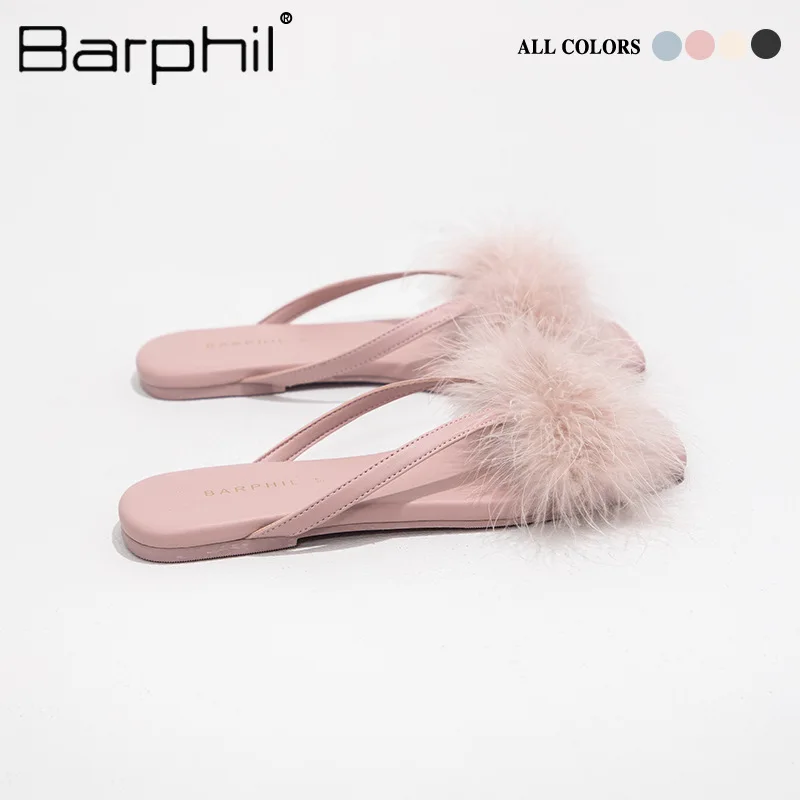2026 New Women Furry Slippers PU Flat Sandals Fairy Style Feather Slides Anti slip Soft Sole Outdoor Wear
2026 New Women Furry Slippers PU Flat Sandals Fairy Style Feather Slides Anti slip Soft Sole Outdoor Wear