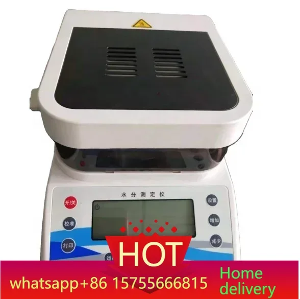 2024 Hot sale grain moisture analyzer moisture meter halogen moisture analyzer balance with scale RS232
2024 Hot sale grain moisture analyzer moisture meter halogen moisture analyzer balance with scale RS232