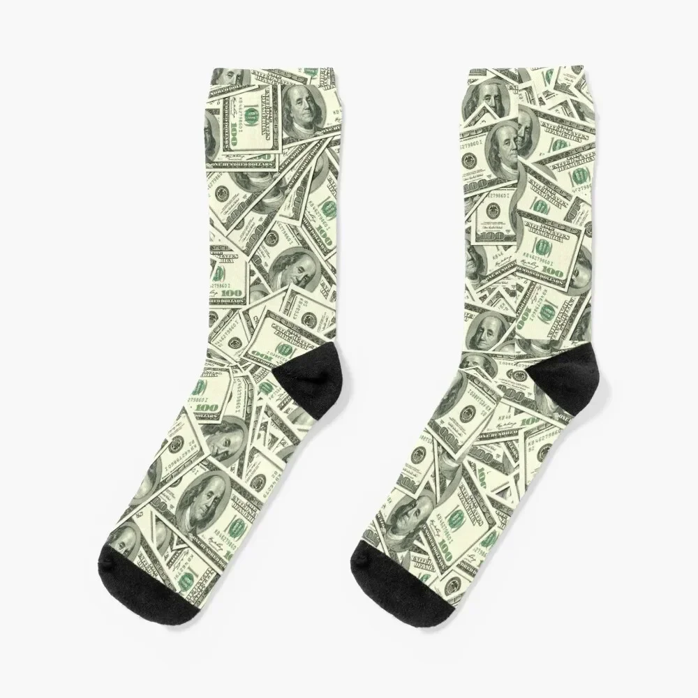 100 US Dollars, American Dollar Bill Gift Socks halloween Thermal man winter Socks Women's Men's
100 US Dollars, American Dollar Bill Gift Socks halloween Thermal man winter Socks Women's Men's