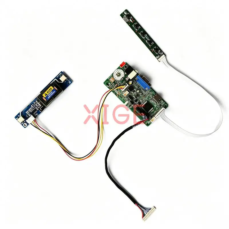 Monitor Controller Drive Board Fit M190MWW4 HT190WG3 LTM190BT03 LM190WX1 2-CCFL LVDS 30-Pins 1440x900 1440*900 HDMI+VGA DIY Kit
Monitor Controller Drive Board Fit M190MWW4 HT190WG3 LTM190BT03 LM190WX1 2-CCFL LVDS 30-Pins 1440x900 1440*900 HDMI+VGA DIY Kit