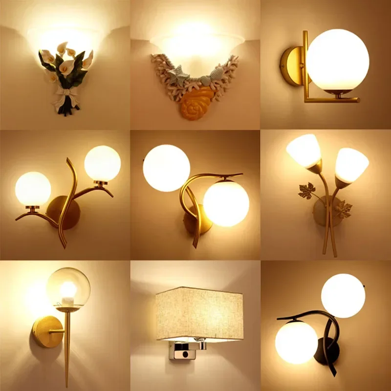 Modern Wholesale of New Wall Light Simple Bedroom Bedside Lamp Indoor Wall Lamps TV Hoom Decorations Corridor Lighting Fixture
Modern Wholesale of New Wall Light Simple Bedroom Bedside Lamp Indoor Wall Lamps TV Hoom Decorations Corridor Lighting Fixture