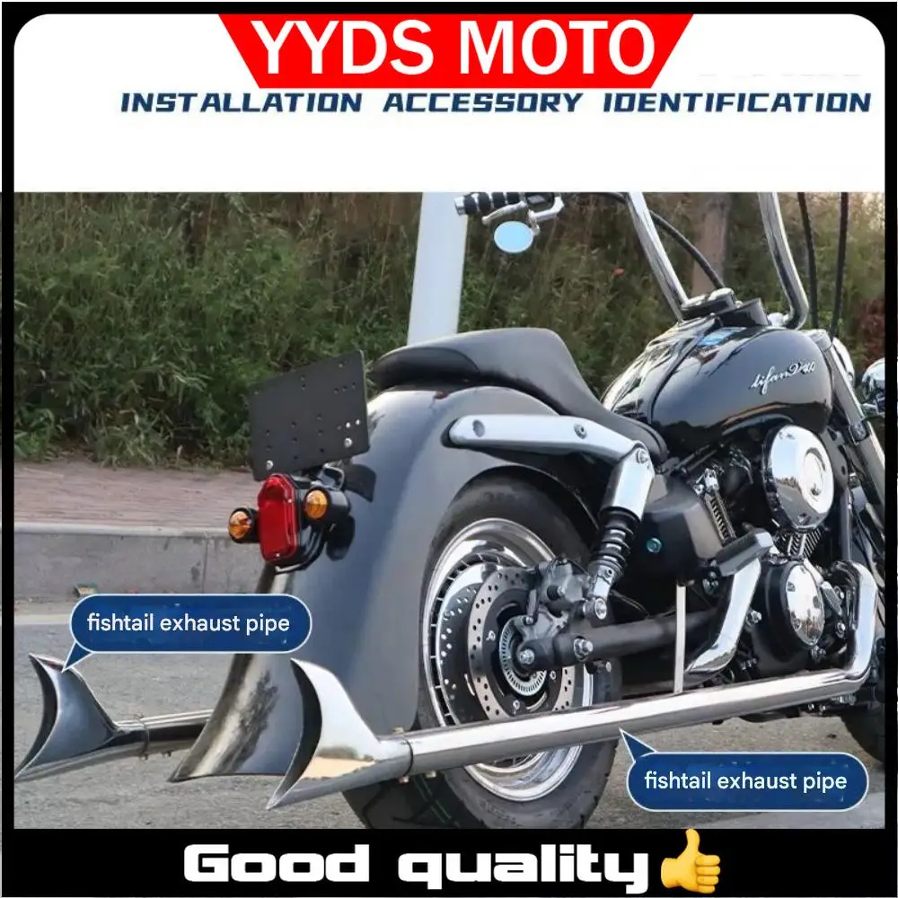 【Good quality】Customized exhaust pipe for Lifan V400 Single-side single-outlet fishtail exhaust horse hoof sound V400
【Good quality】Customized exhaust pipe for Lifan V400 Single-side single-outlet fishtail exhaust horse hoof sound V400