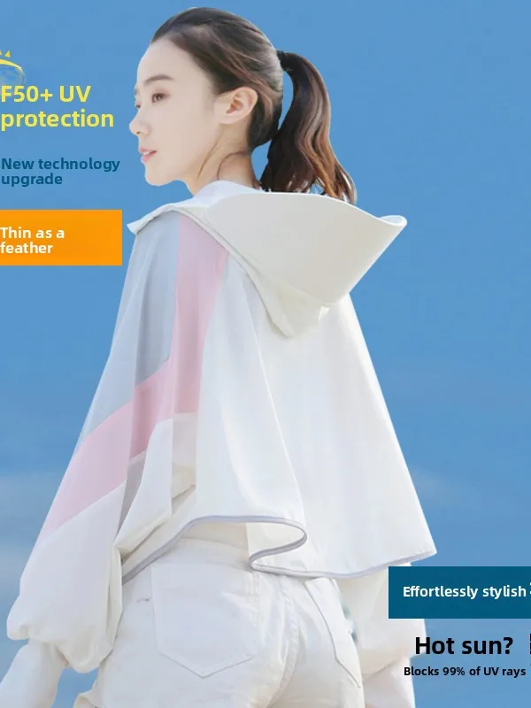 Women's Summer Thin Breathable UV Protection Hoodie Coat UPF50 Commute Style Loose Fit Long Sleeve Short Length Zipper Closure
Women's Summer Thin Breathable UV Protection Hoodie Coat UPF50 Commute Style Loose Fit Long Sleeve Short Length Zipper Closure
