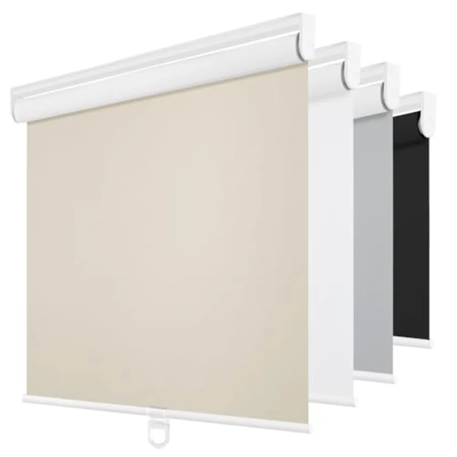 Cordless out Roller Shades for Windows, Thermal Insulated UV Protection Pull Down Shades, Total out Window Blinds for Home, Off
Cordless out Roller Shades for Windows, Thermal Insulated UV Protection Pull Down Shades, Total out Window Blinds for Home, Off