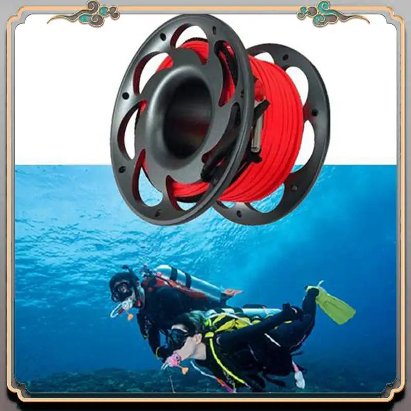 Durable Diving Reel 30M Diving Rope Spool Wheel Scuba Reel Double Hook Diving Marker Buoy Rope Wheel Guide Thread
Durable Diving Reel 30M Diving Rope Spool Wheel Scuba Reel Double Hook Diving Marker Buoy Rope Wheel Guide Thread