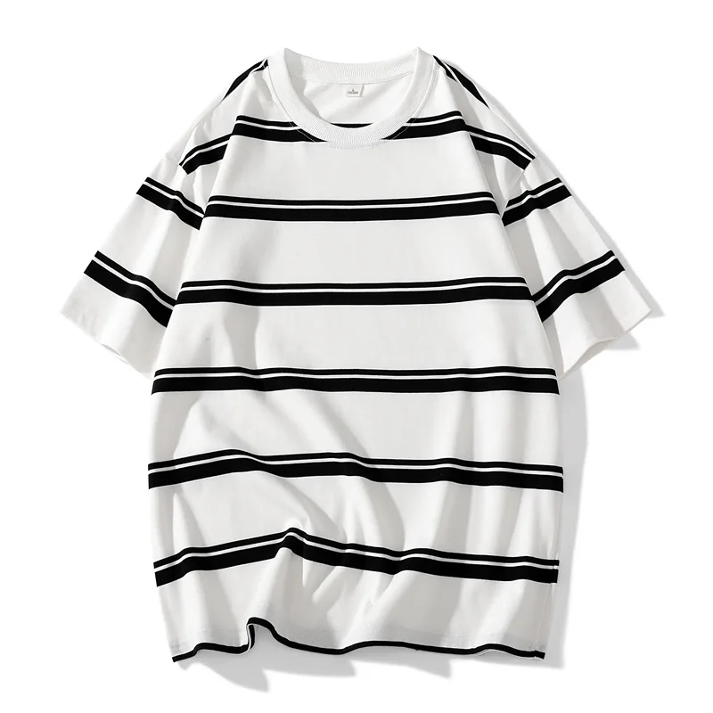 GIOIOMen's High QualityTT shirt,Summer New Cotton Striped Loose Casual Short-Sleeved Pullover,Same Style for Men and Women
GIOIOMen's High QualityTT shirt,Summer New Cotton Striped Loose Casual Short-Sleeved Pullover,Same Style for Men and Women