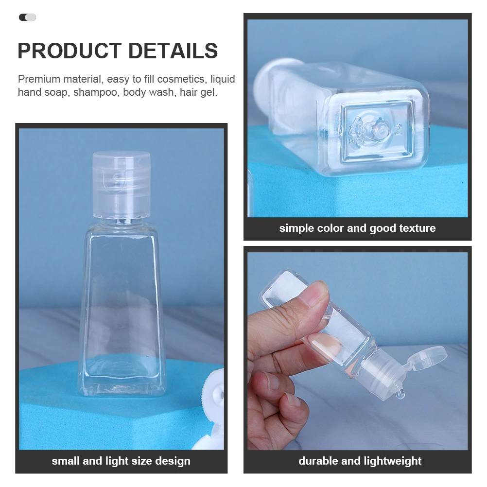 40pcs Travel Empty Bottles Refillable Sub Bottles For Lotion Shampoo Body Wash Dispenser Compact Lightweight Containers
40pcs Travel Empty Bottles Refillable Sub Bottles For Lotion Shampoo Body Wash Dispenser Compact Lightweight Containers