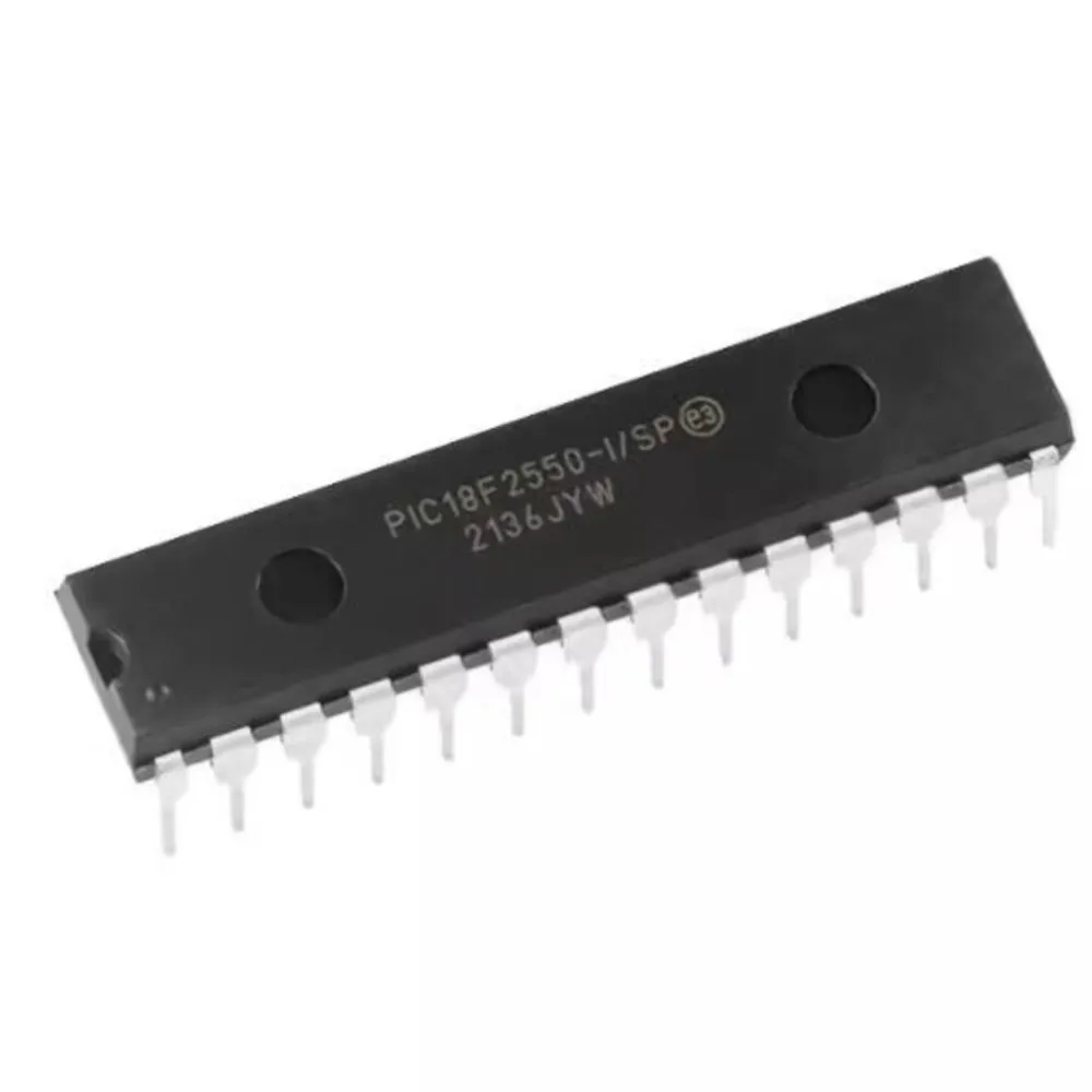 PIC18F2550-I/SP PIC18F2550 18F2550 DIP28 (Product quantity: 5 pieces)
PIC18F2550-I/SP PIC18F2550 18F2550 DIP28 (Product quantity: 5 pieces)