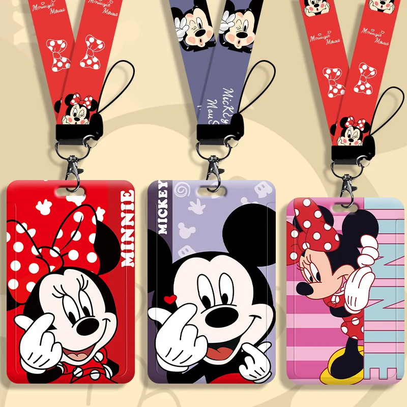 Mickey Mouse Lanyard Card Holder Cartoon Keychain Disney Anime Figures Minnie Card Holders Credentials Accessories Gift
Mickey Mouse Lanyard Card Holder Cartoon Keychain Disney Anime Figures Minnie Card Holders Credentials Accessories Gift