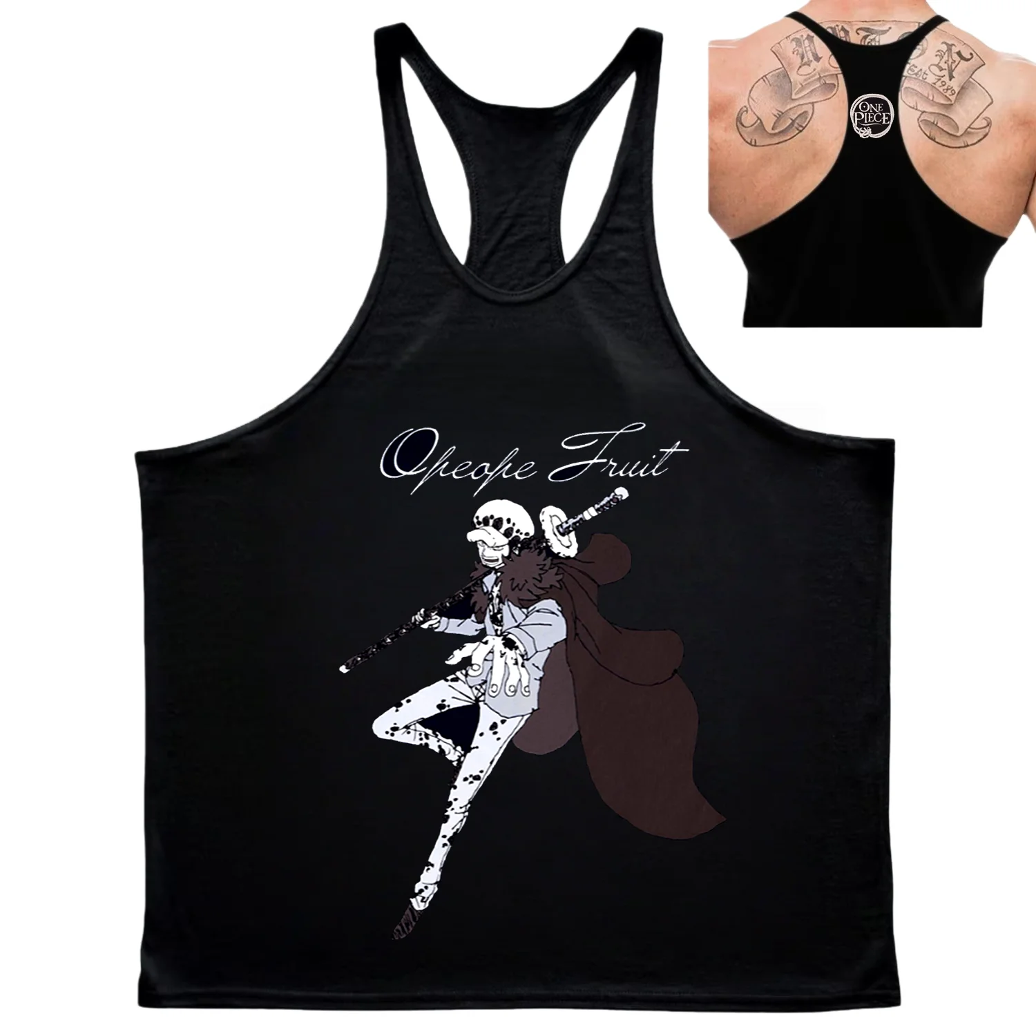 Japanese Anime One Piece Printed Cotton Tank Top Casual Training Men and Women Trendy Gym Oversized Summer Vest Sportswear
Japanese Anime One Piece Printed Cotton Tank Top Casual Training Men and Women Trendy Gym Oversized Summer Vest Sportswear