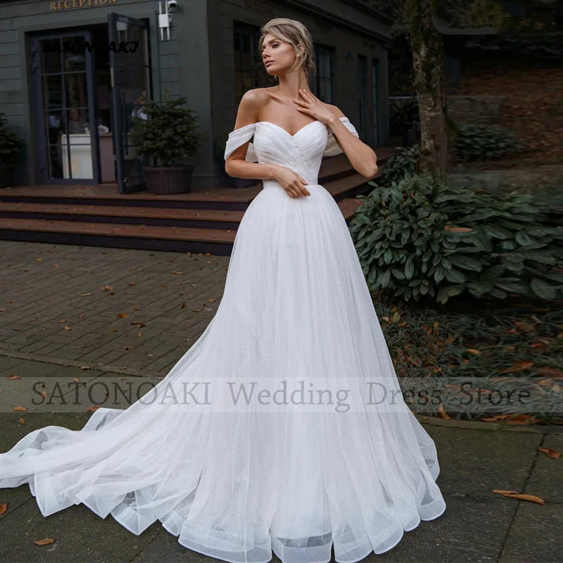 Elegant Boho Off the Shoulder Lace Wedding Dress for Women A-Line Sweep Train Backless Bride Gown Vestidos De Novia Custom Made
Elegant Boho Off the Shoulder Lace Wedding Dress for Women A-Line Sweep Train Backless Bride Gown Vestidos De Novia Custom Made
