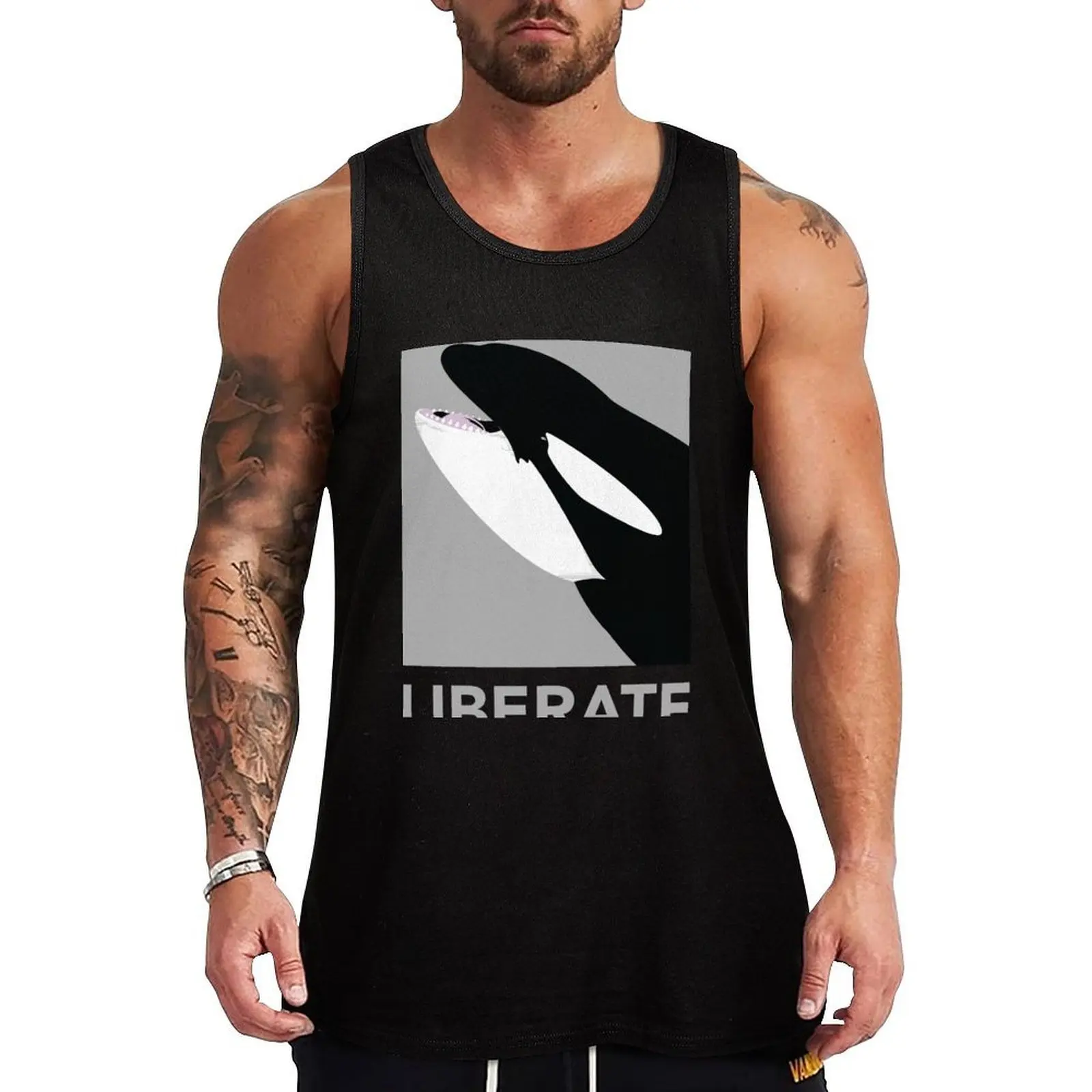 Liberate (Orca) Tank Top Lightweight Workout Tank Top Breathable Athletic Wear
Liberate (Orca) Tank Top Lightweight Workout Tank Top Breathable Athletic Wear