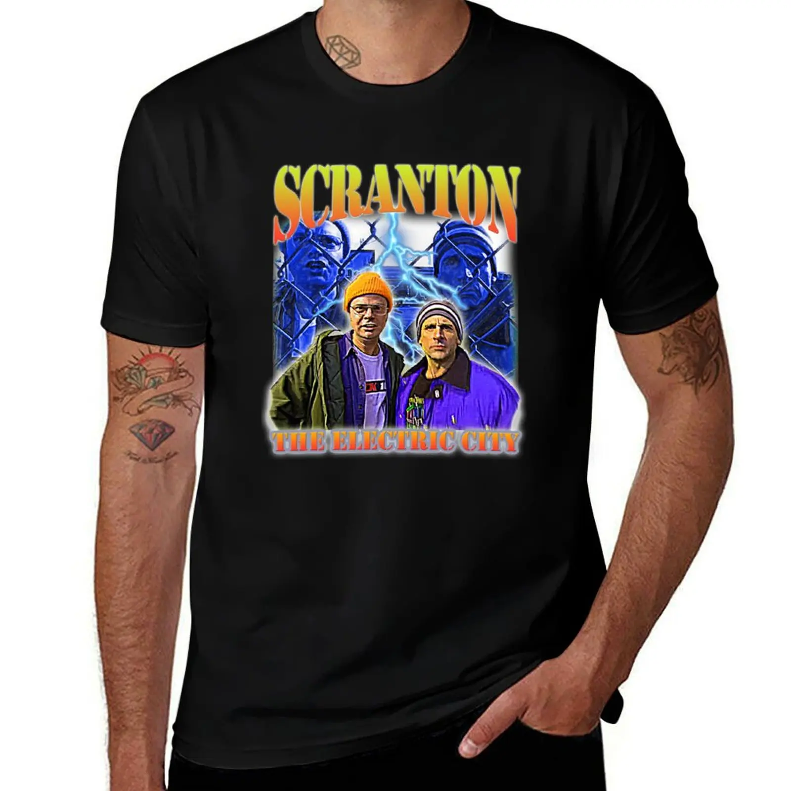 Scranton The Electric City Gift For Fans, Gift For Men and Women, Gift Halloween Day, Thanksgiving, Christmas T-Shirt 
Scranton The Electric City Gift For Fans, Gift For Men and Women, Gift Halloween Day, Thanksgiving, Christmas T-Shirt