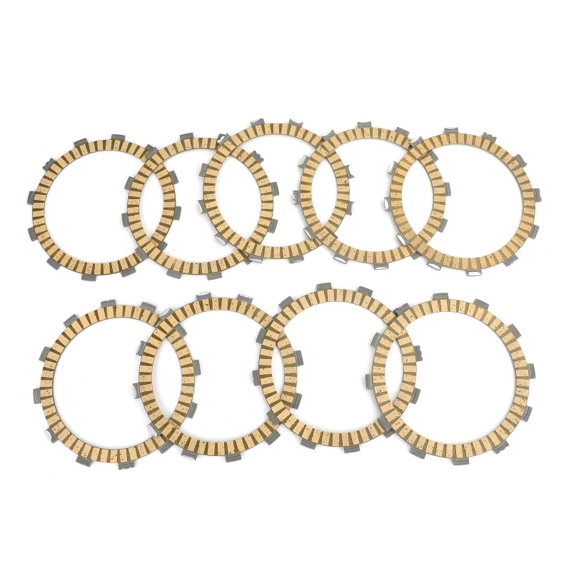 Clutch Friction Plate Discs for Yamaha YZF R1 SP 2004-2014 FZ1 Fazer 3C3 N/NA Naked 2D11 2006-2015 5VY-16321-00 5VY-16330-00
Clutch Friction Plate Discs for Yamaha YZF R1 SP 2004-2014 FZ1 Fazer 3C3 N/NA Naked 2D11 2006-2015 5VY-16321-00 5VY-16330-00