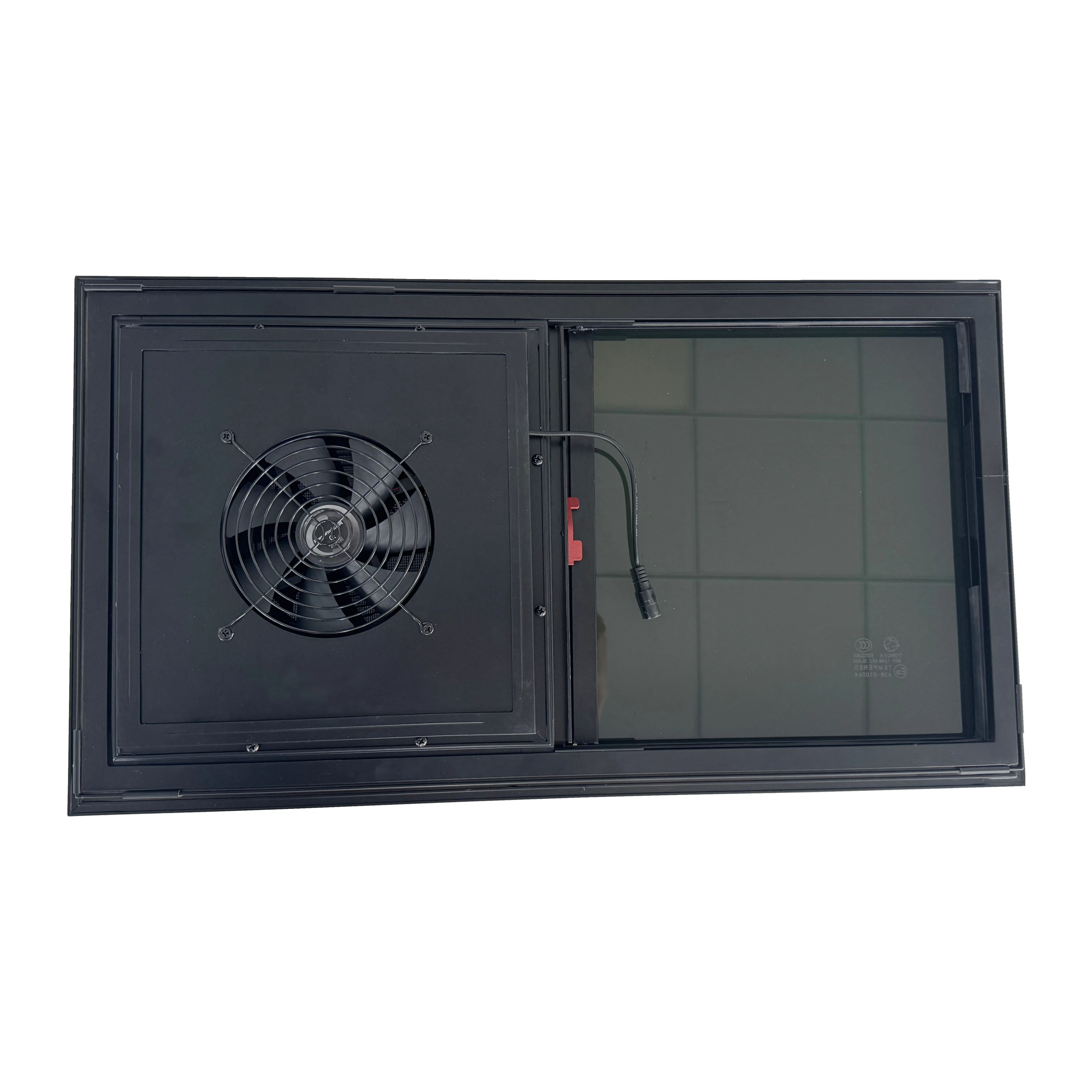 TONGFA Right Angle E-mark/DOT Tempered Glass RV Caravan Motorhome Trailer Horizontal Sliding Window with Vent Fan
TONGFA Right Angle E-mark/DOT Tempered Glass RV Caravan Motorhome Trailer Horizontal Sliding Window with Vent Fan