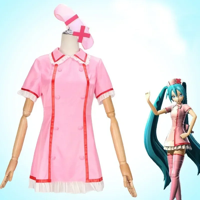 Sickness House Miku Cos Clothes Nursing Clothes Full Set Cosplay Anime Costumes Female Halloween Costumes
Sickness House Miku Cos Clothes Nursing Clothes Full Set Cosplay Anime Costumes Female Halloween Costumes