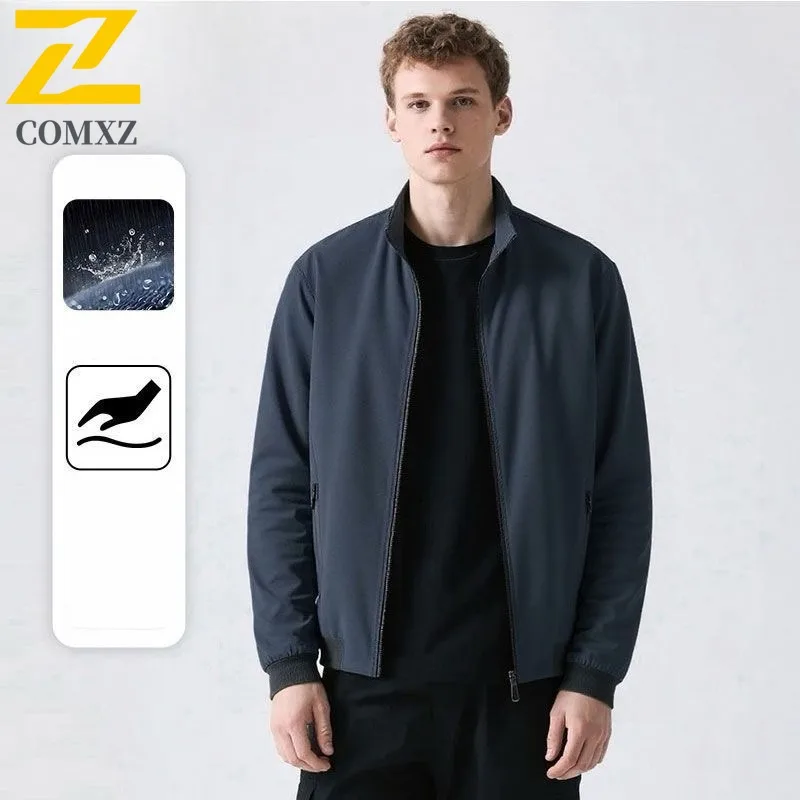 COMXZ 2025 Men Jacket Premium Stand Collar Outdoor Camping Windproof Jackets Lightweight Motorcycle Spring Autumn Clothing
COMXZ 2025 Men Jacket Premium Stand Collar Outdoor Camping Windproof Jackets Lightweight Motorcycle Spring Autumn Clothing