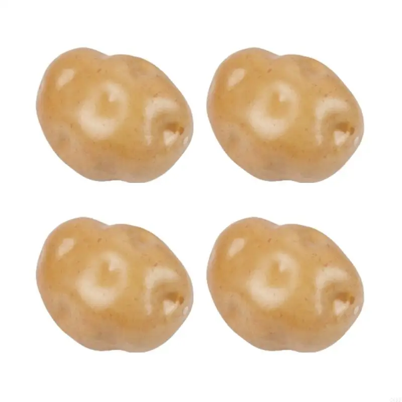 G6KF Set of 4 Imitation Potato Props Window Display Accessory Artificial Potato for Window Display and Kitchen Decoration
G6KF Set of 4 Imitation Potato Props Window Display Accessory Artificial Potato for Window Display and Kitchen Decoration