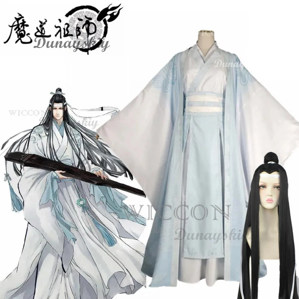 Костюмы для косплея Lan Wangji Mo Dao Zu Shi, оригинальный древний костюм LanZhan, парик, гроссмейстер демонического культивирования, костюм унисекс
Костюмы для косплея Lan Wangji Mo Dao Zu Shi, оригинальный древний костюм LanZhan, парик, гроссмейстер демонического культивирования, костюм унисекс