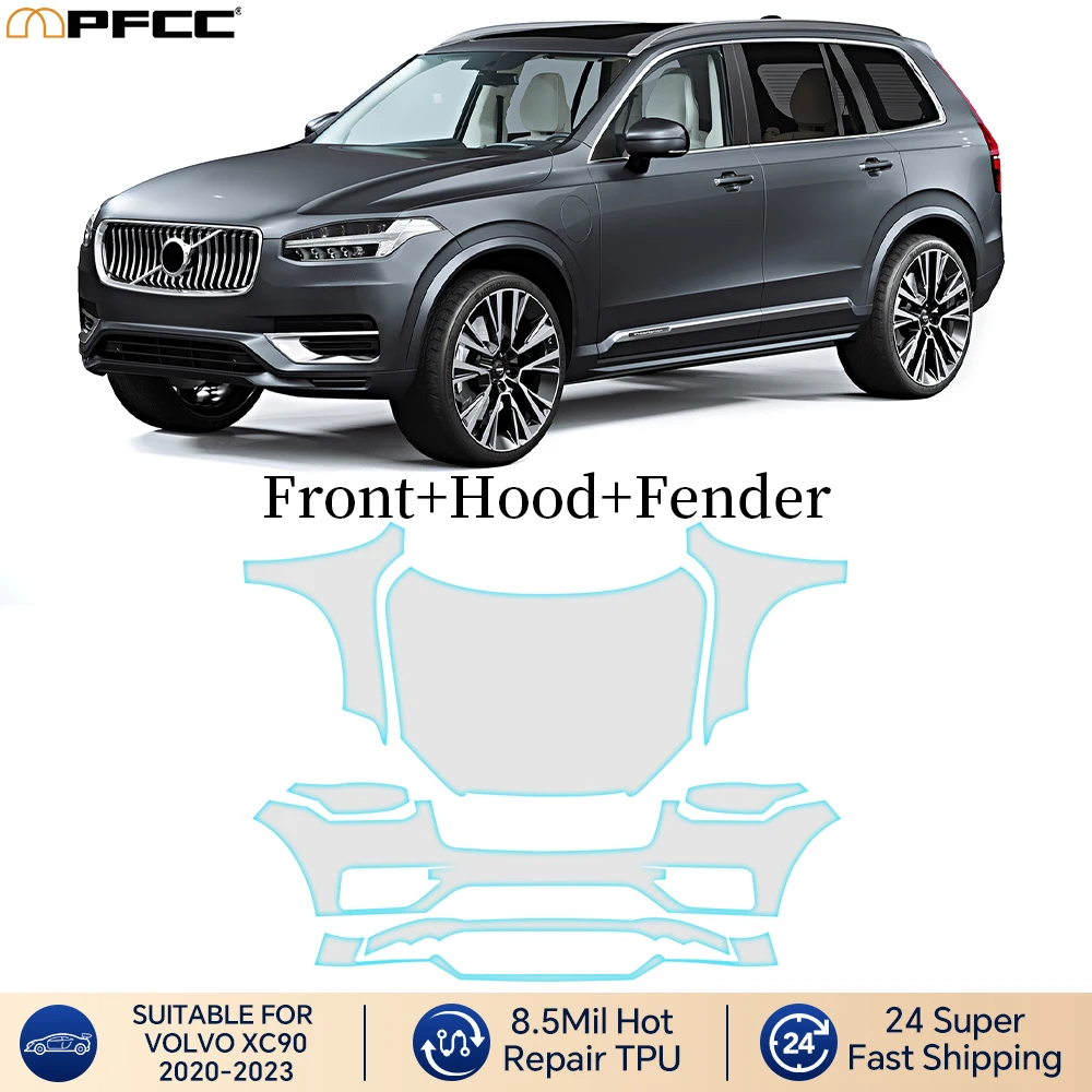 For Volvo XC90 INSCRIPTION T5 T6 B5 B6 2020-2023 Pre Cut PPF Clear Car Paint Protection Film Car Decal Wrap Film Kit 
For Volvo XC90 INSCRIPTION T5 T6 B5 B6 2020-2023 Pre Cut PPF Clear Car Paint Protection Film Car Decal Wrap Film Kit