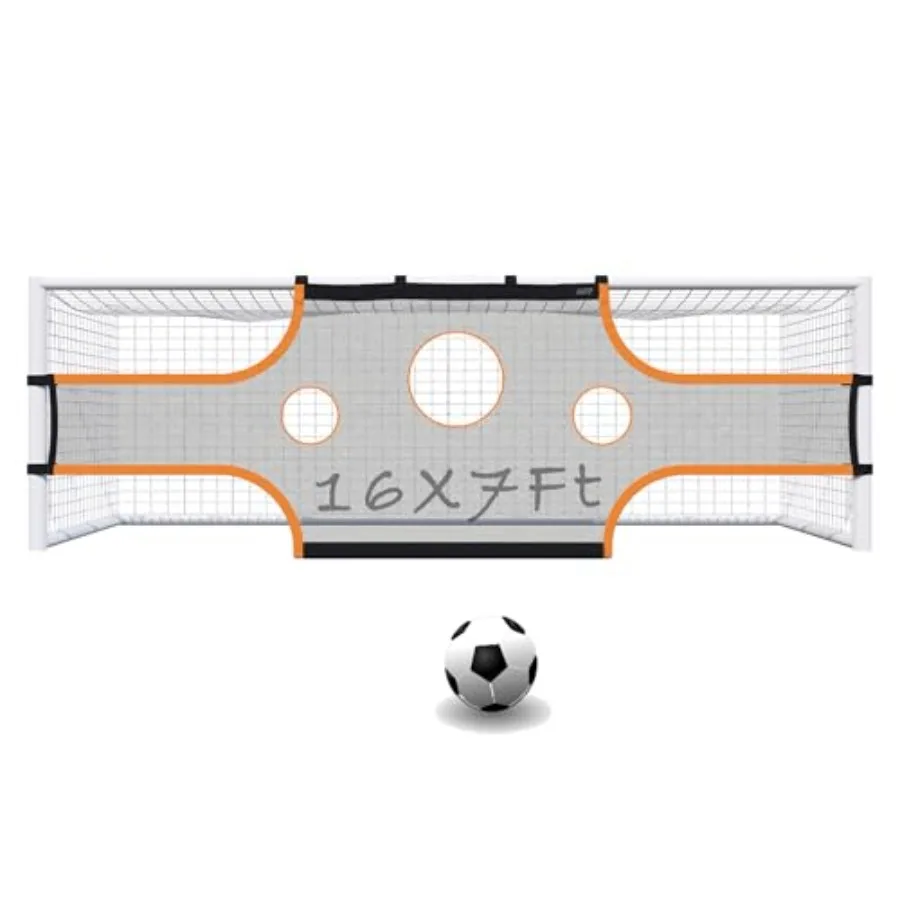 Soccer Goal Target Sheet, Field Net, Professional Shooting Practice Aid
Soccer Goal Target Sheet, Field Net, Professional Shooting Practice Aid