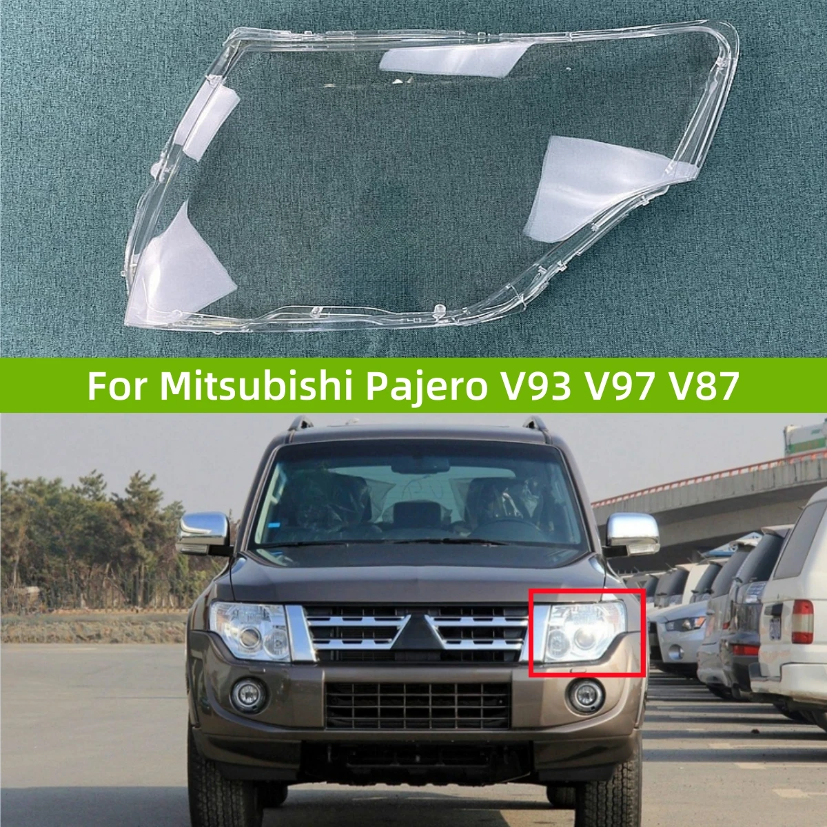 Для Mitsubishi Pajero V93 V97 V87 автомобильные аксессуары, крышка фары, замена оригинального абажура
Для Mitsubishi Pajero V93 V97 V87 автомобильные аксессуары, крышка фары, замена оригинального абажура