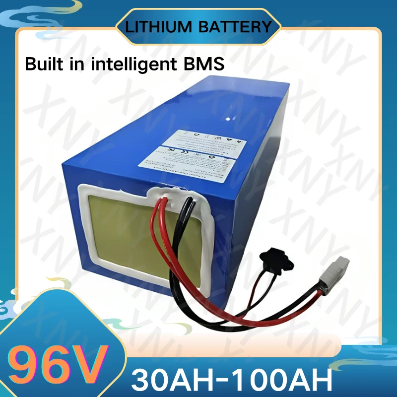 96v 50Ah 80Ah 100Ah 30Ah 40Ah lithium ion battery bluetooth BMS APP for 5000w motor robot scooter motorcycle AGV + Charger
96v 50Ah 80Ah 100Ah 30Ah 40Ah lithium ion battery bluetooth BMS APP for 5000w motor robot scooter motorcycle AGV + Charger