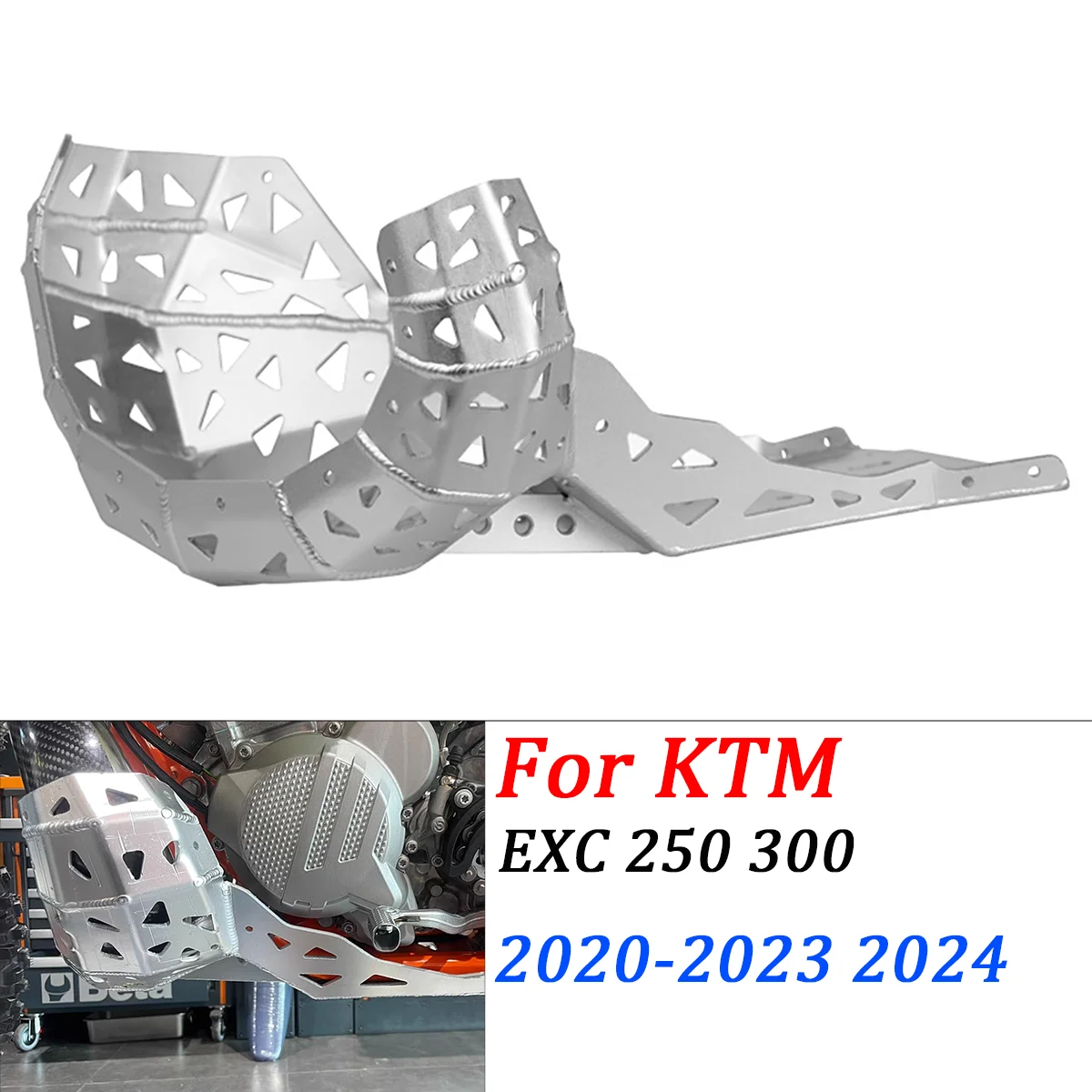 Motorcycle Engine Protection Cover Chassis Guard Skid Plate Guard Protector Battom For KTM EXC 250 EXC 300 EXC300 EXC250 2024
Motorcycle Engine Protection Cover Chassis Guard Skid Plate Guard Protector Battom For KTM EXC 250 EXC 300 EXC300 EXC250 2024