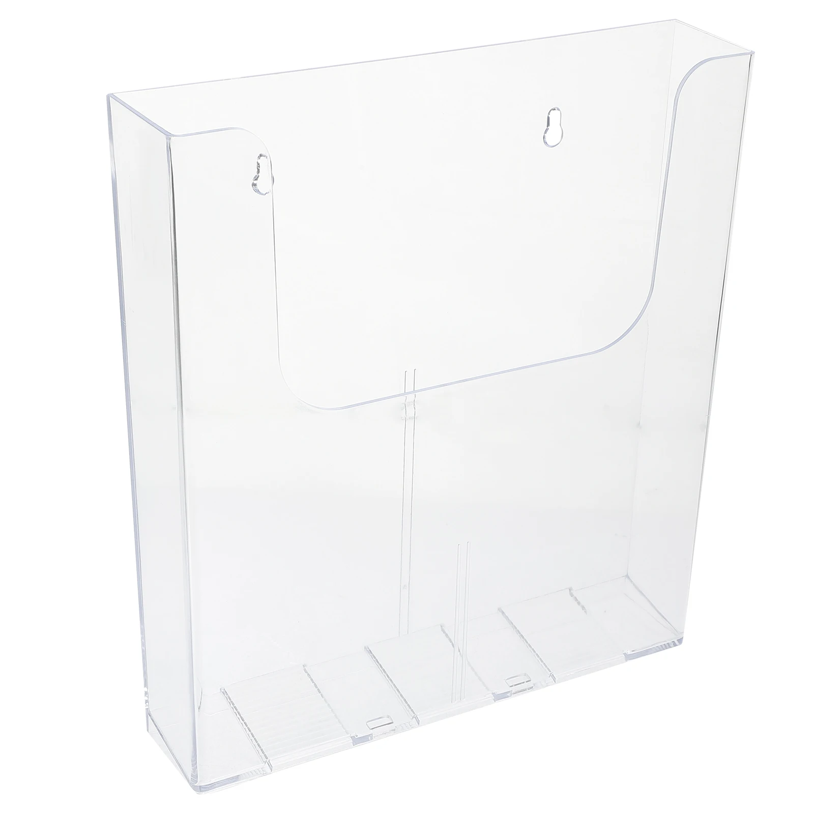 Acrylic Wall Magazine Rack Document Holder Transparent High Capacity Office File ganizer Desk Pamphlets Brochure Storage Box A4
Acrylic Wall Magazine Rack Document Holder Transparent High Capacity Office File ganizer Desk Pamphlets Brochure Storage Box A4