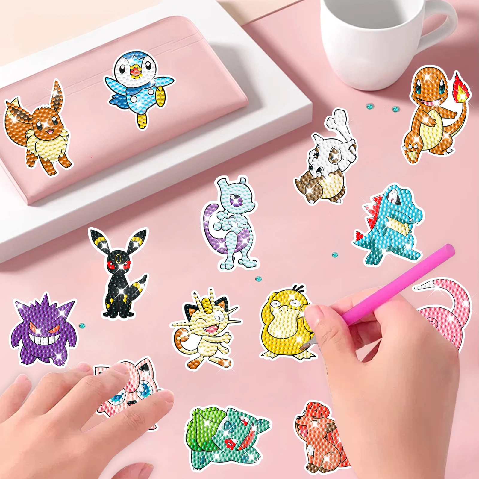 Diamond Painting DIY Anime Pikach Random Sticker Child Sticking Drills Embroider Handiwork Make Material Improve Concentration
Diamond Painting DIY Anime Pikach Random Sticker Child Sticking Drills Embroider Handiwork Make Material Improve Concentration