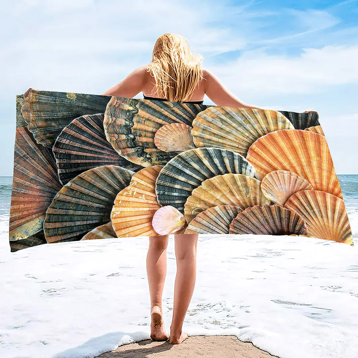Beach Seashell Starfish Towel Summer Bathroom Soft Absorbent Multipurpose Quick Dry Sand Free
Beach Seashell Starfish Towel Summer Bathroom Soft Absorbent Multipurpose Quick Dry Sand Free