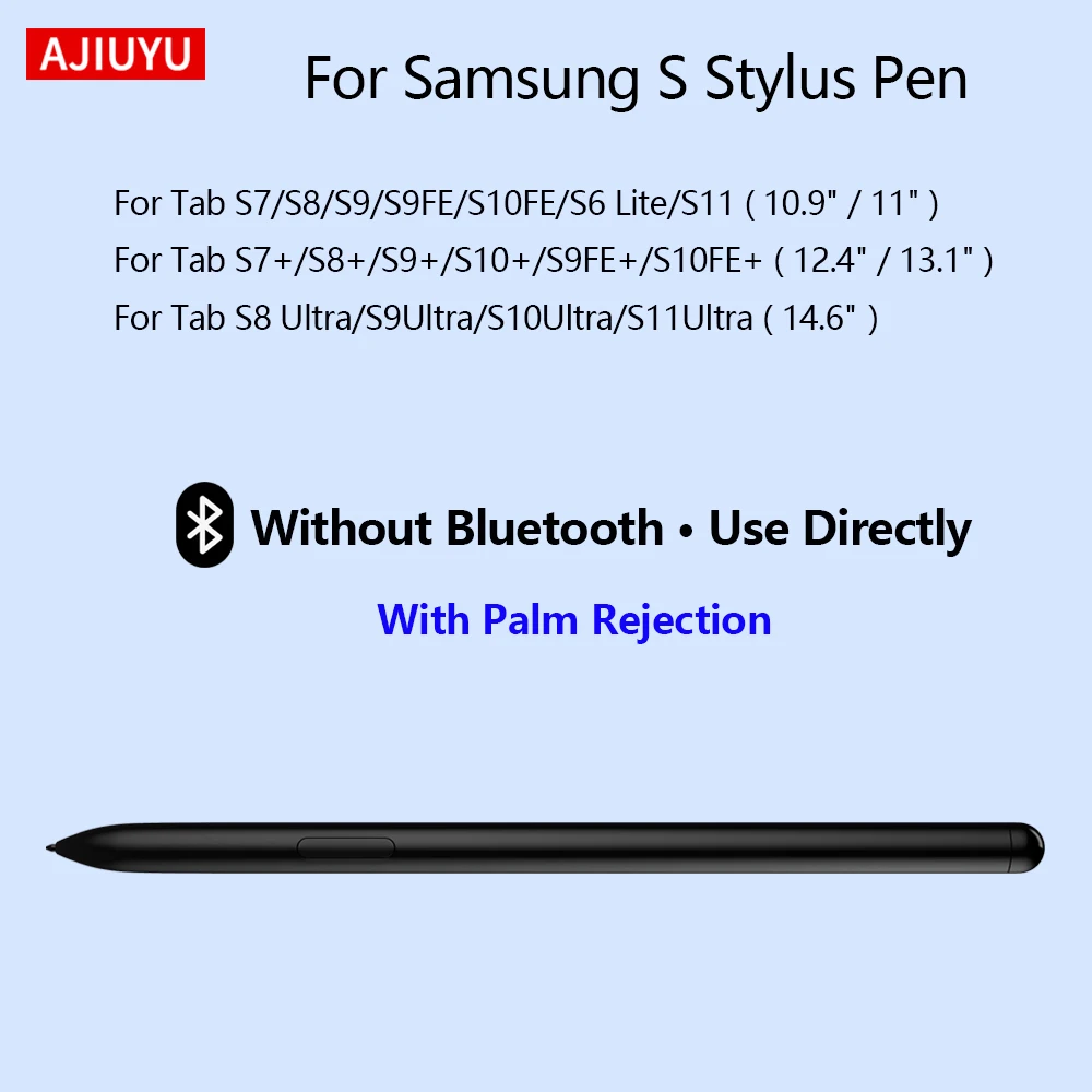 Stylus Pen for Samsung Galaxy Tab S7 S8 S9 S10 FE S6 Lite With Palm Rejection Pencil for Tab S8+ S9+ S11 Ultra S Pen With Nibs
Stylus Pen for Samsung Galaxy Tab S7 S8 S9 S10 FE S6 Lite With Palm Rejection Pencil for Tab S8+ S9+ S11 Ultra S Pen With Nibs